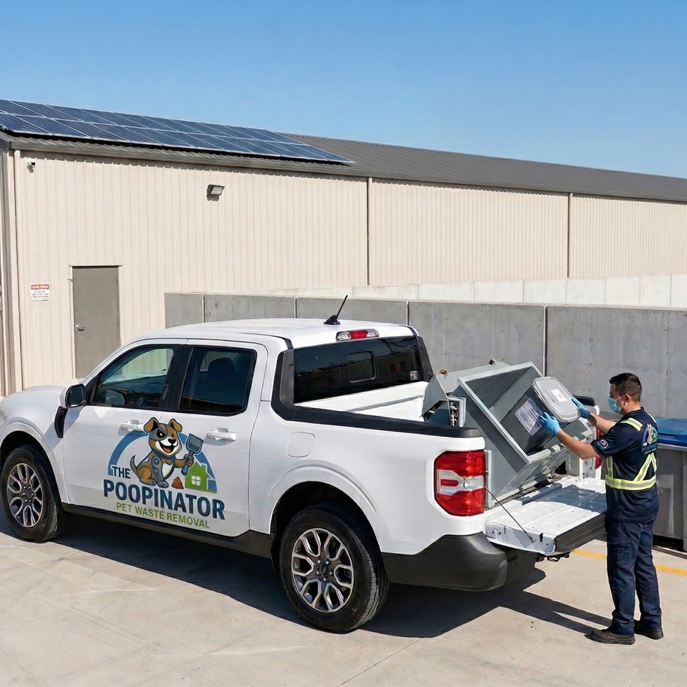 Employee Eco-Friendly Waste Disposal Truck
