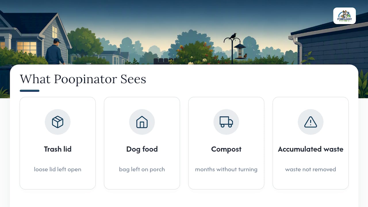 What The Poopinator Sees in Real Yards — overview diagram